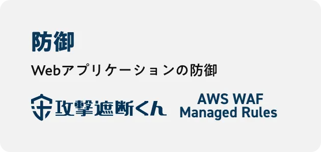 攻撃遮断くん/AWS WAF Managed Rules 防御: Webアプリケーションの防御